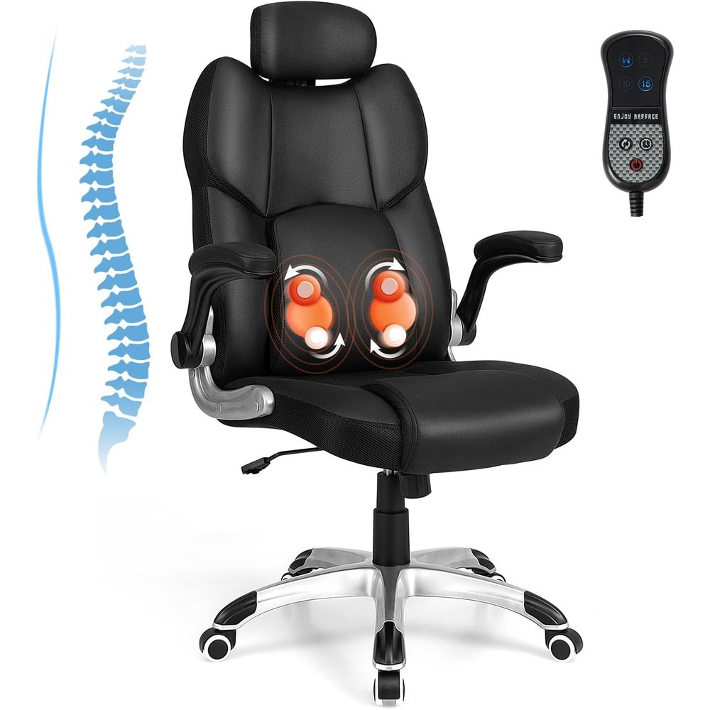 Home Office Or - Ergonomic Massage Office Chair with Removable