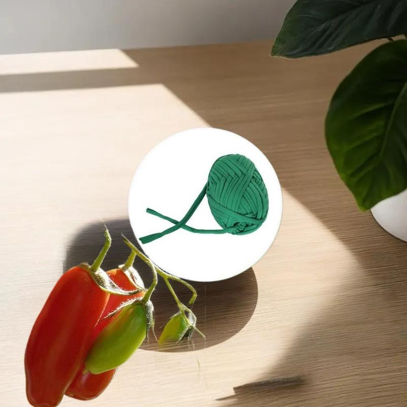 Home Office With Plants - Green Garden Rope Cloth Strip, 1pc