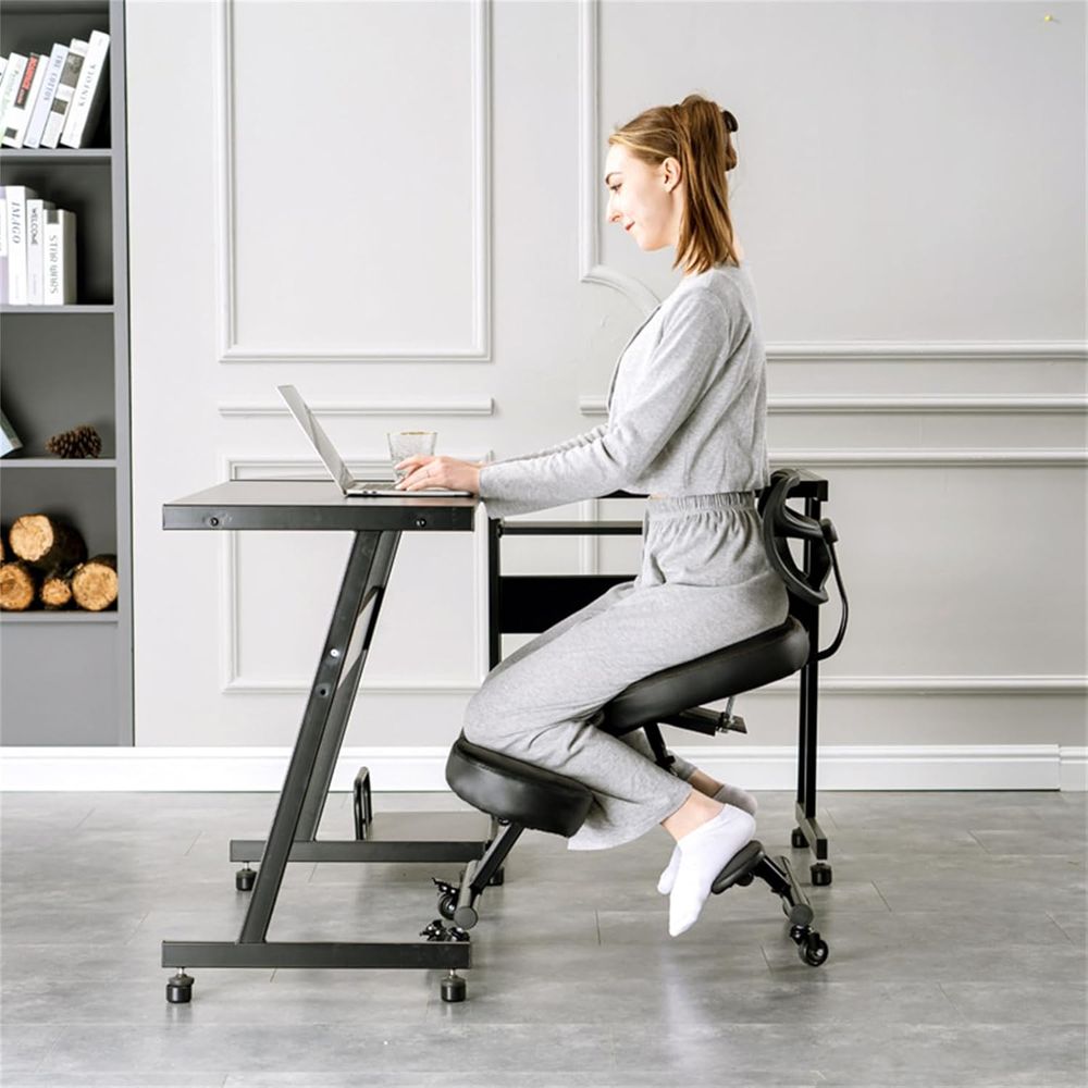 Black Ergonomic Kneeling Chair - Home Office Ergonomics recensie en prijs