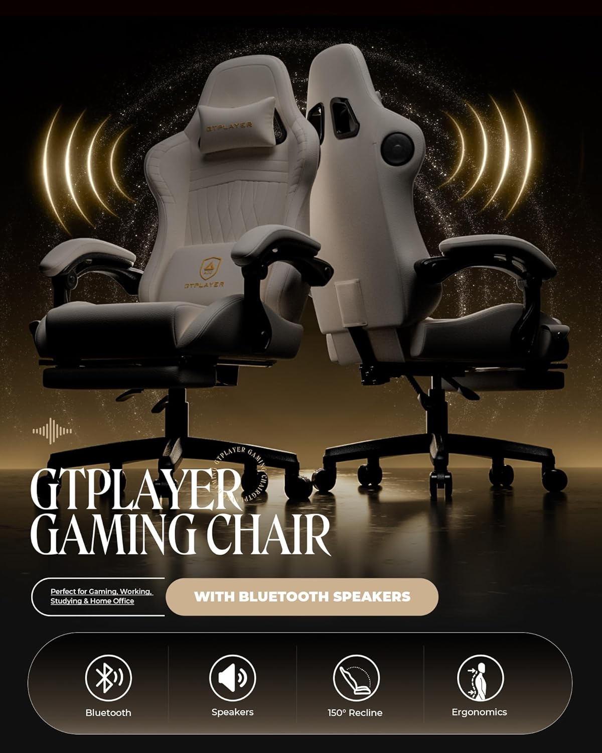 Ergonomic Gaming Chair with Sp - Home Office Ergonomics recensie en prijs