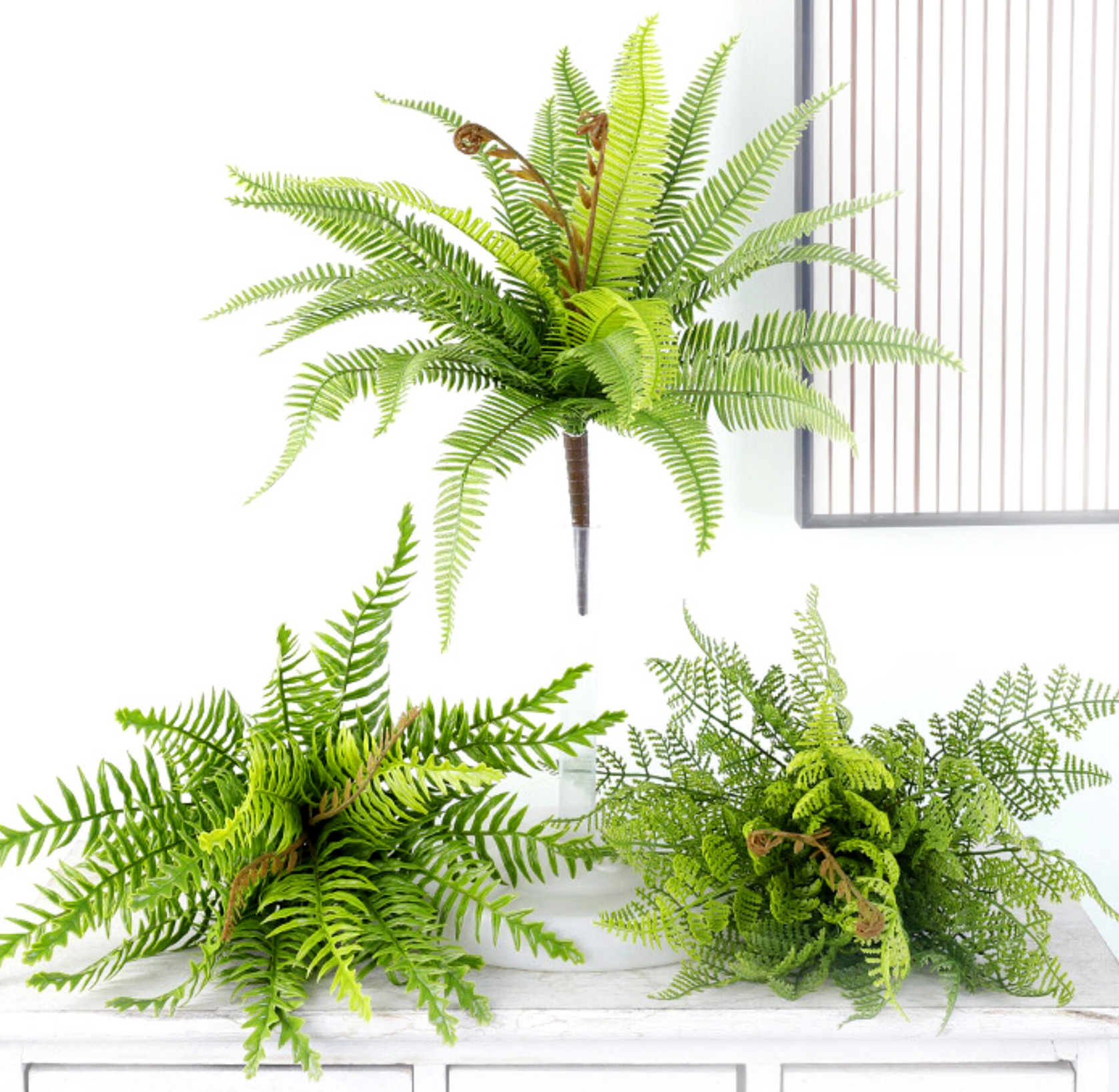 48cm（19in）Artificial fern leav - Home Office Word recensie en prijs