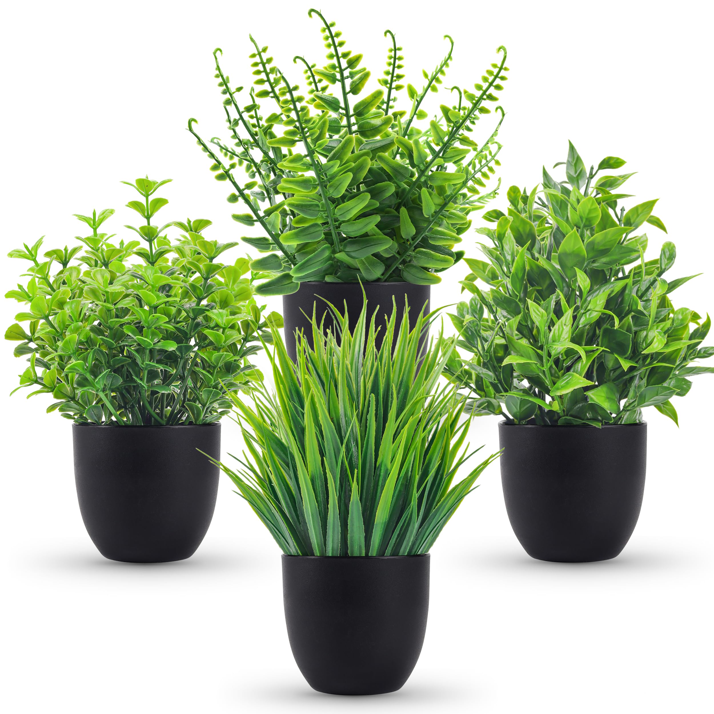 4 Packs Fake Plants Artificial - Home Office Word recensie en prijs