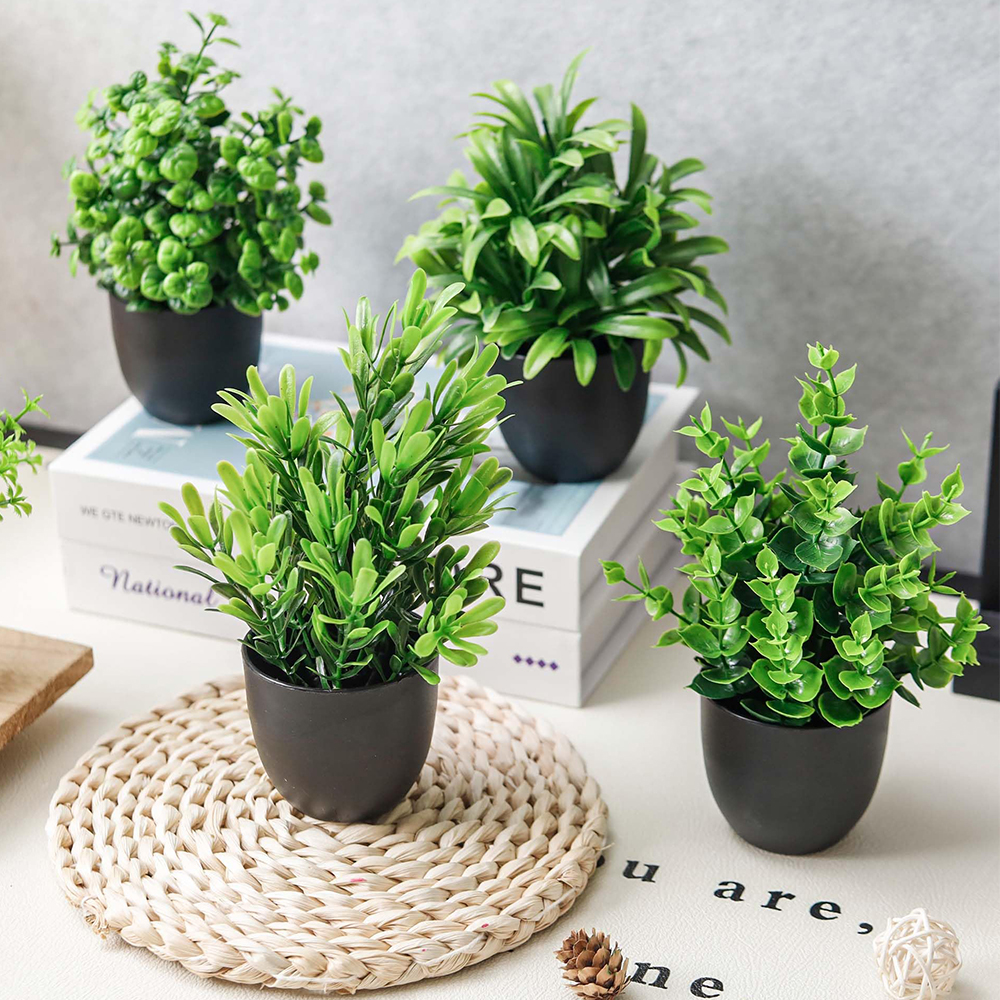 4 Packs Fake Plants Artificial - Home Office Word recensie en prijs
