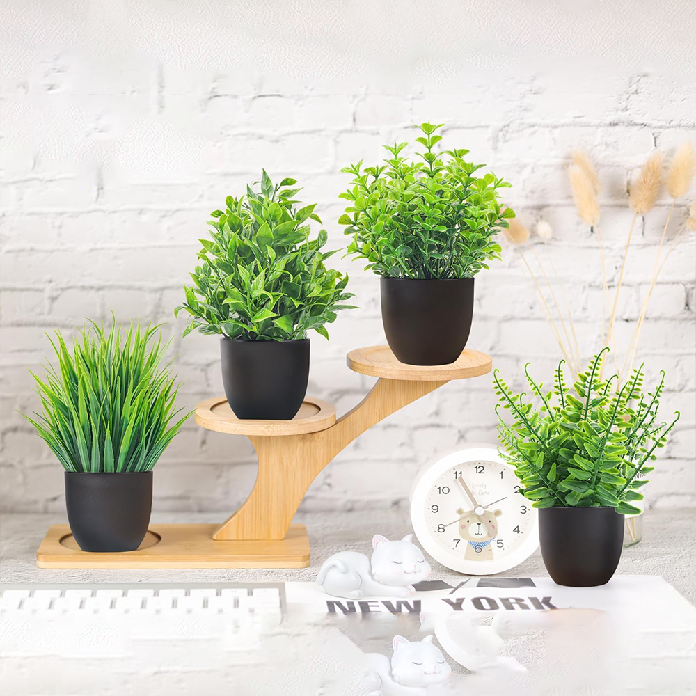 4 Packs Fake Plants Artificial - Home Office Word recensie en prijs