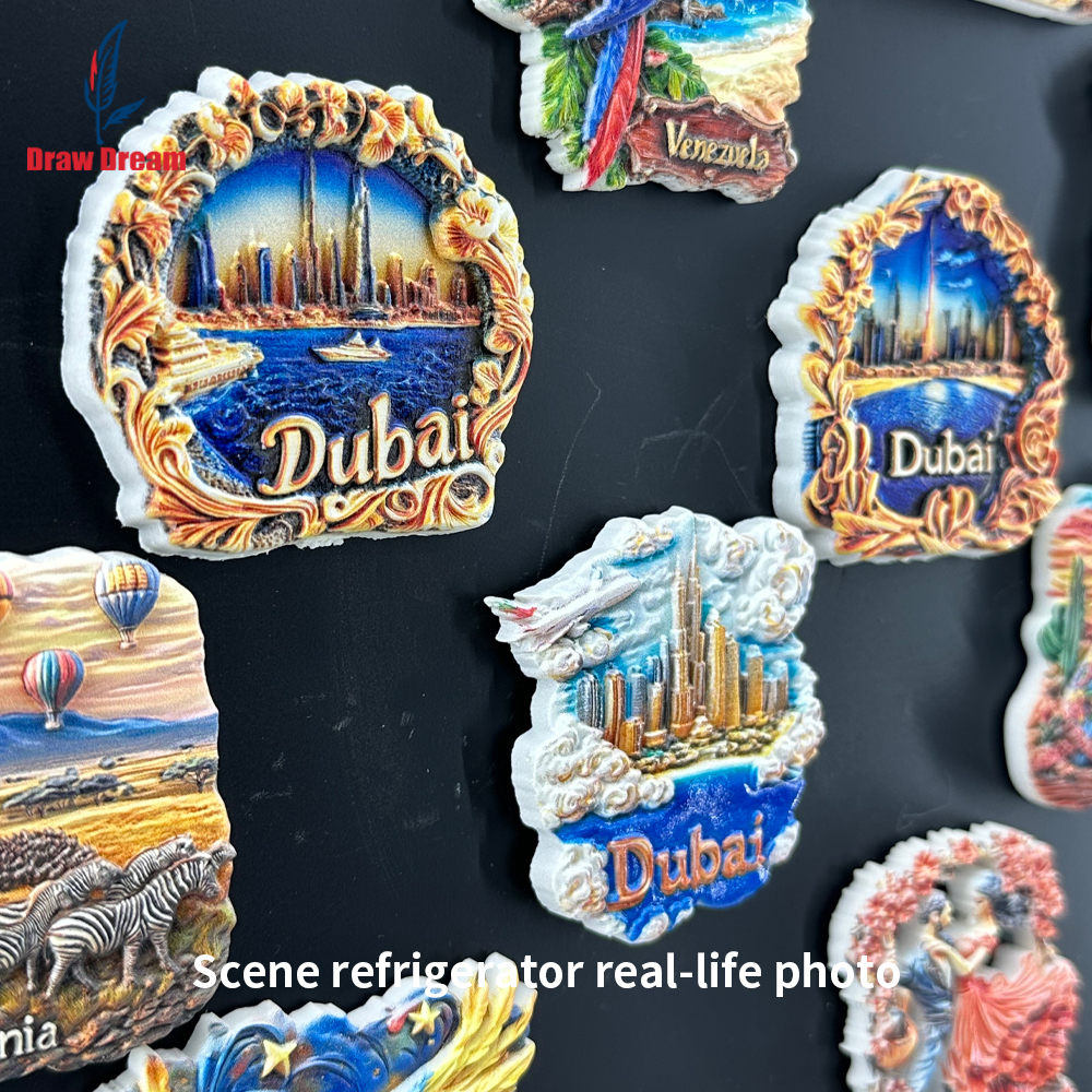 1Pc Dubai Creative 3D Refriger - Home Office Dubai recensie en prijs