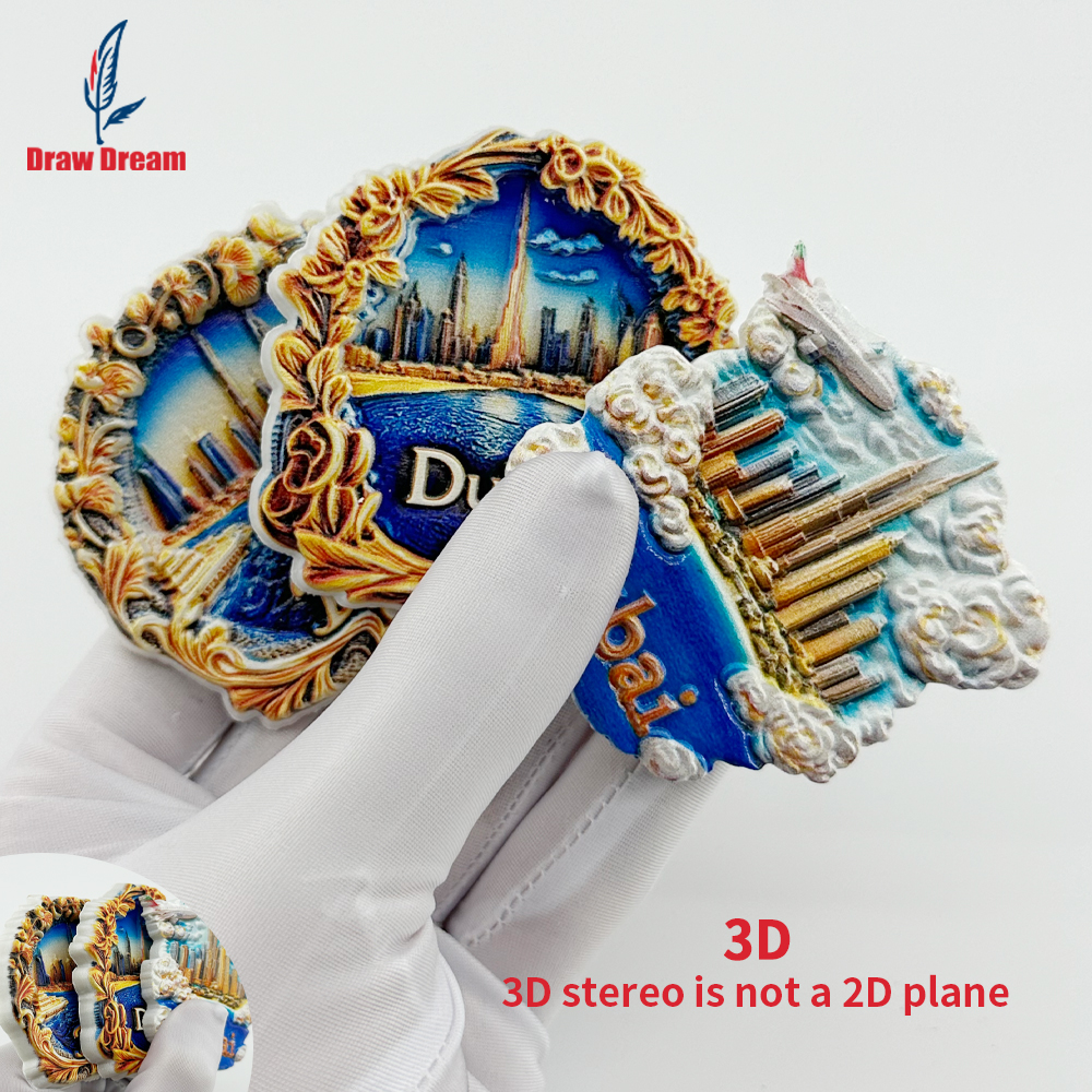 1Pc Dubai Creative 3D Refriger - Home Office Dubai recensie en prijs
