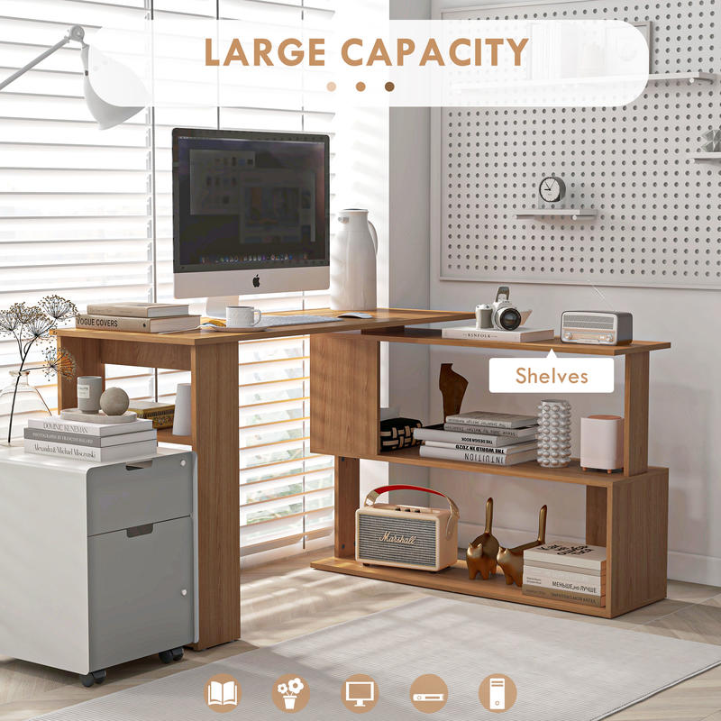 360° Rotating Home Office Desk - Home Office L Shaped Desk recensie en prijs