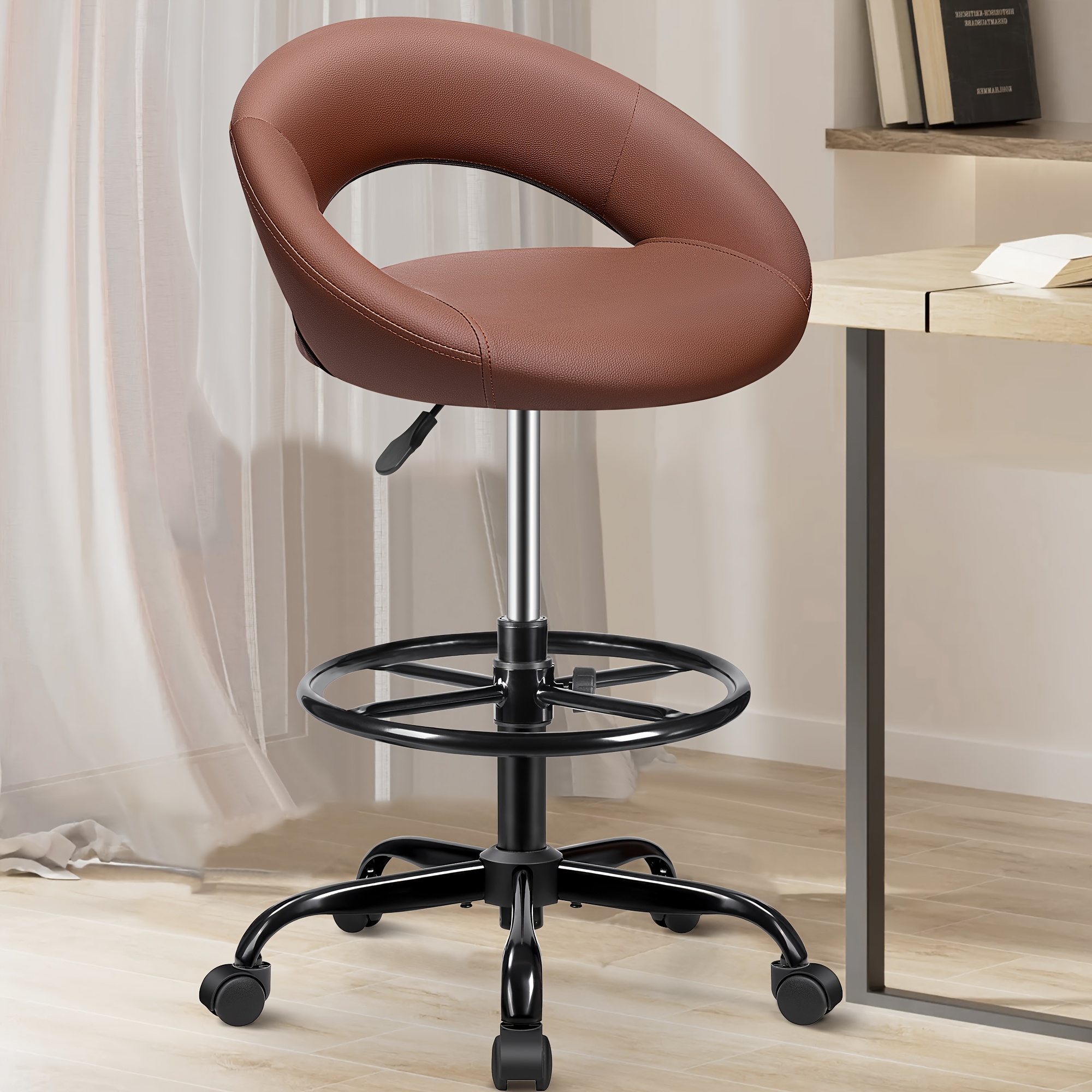 Ergonomic Drafting Chair - PU  - Home Office Ergonomics recensie en prijs