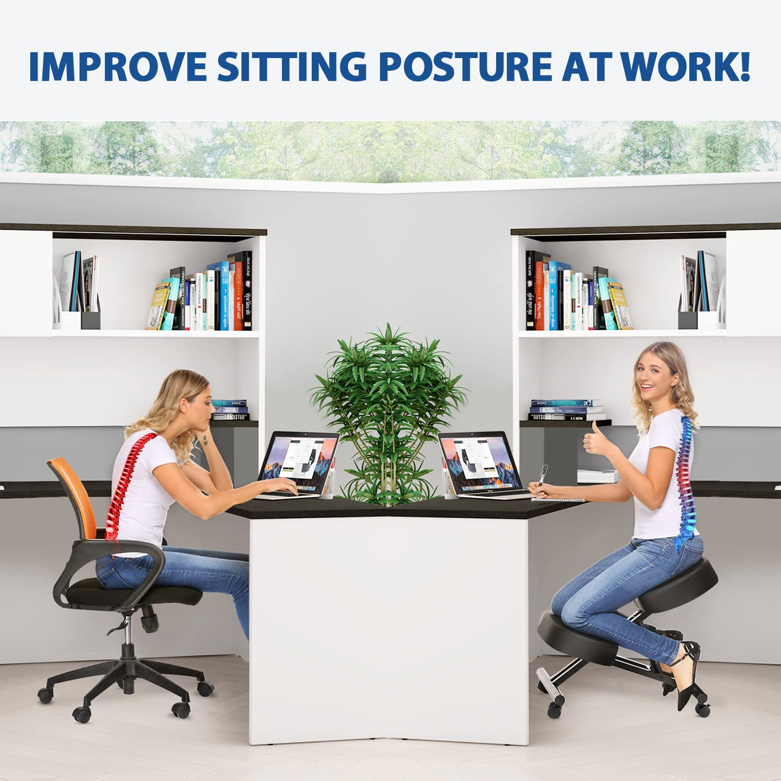 Kneeling Chair Ergonomic for O - Home Office Ergonomics recensie en prijs