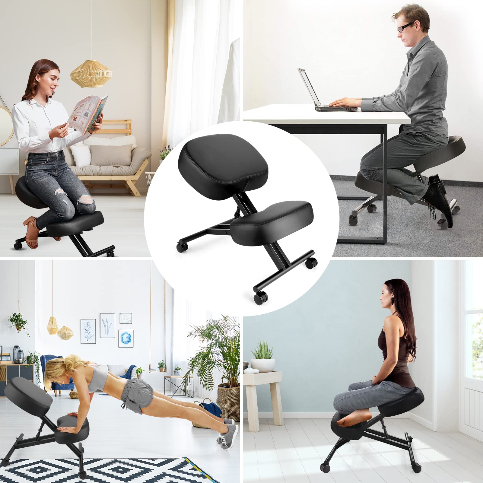 Kneeling Chair Ergonomic for O - Home Office Ergonomics recensie en prijs