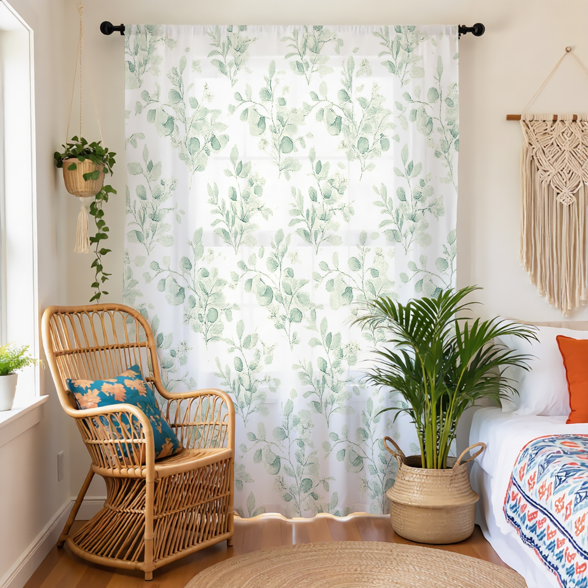 1 Piece Green Branch & Bud She - Home Office With Plants recensie en prijs