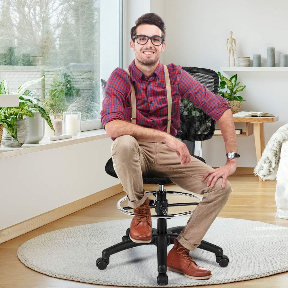 Ergonomic Black Mesh Swivel Of - Home Office Or recensie en prijs