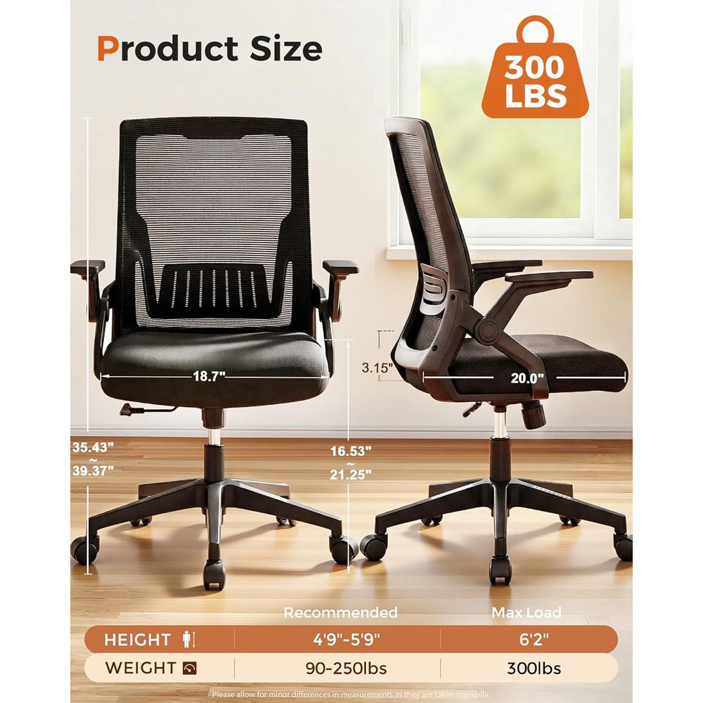 Mesh Ergonomic Office Chair wi - Home Office Or recensie en prijs