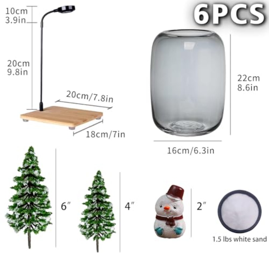 Glass Plant Terrarium Kit for  - Home Office With Plants recensie en prijs