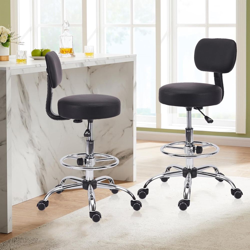Adjustable Swivel Bar Stool wi - Home Office Or recensie en prijs