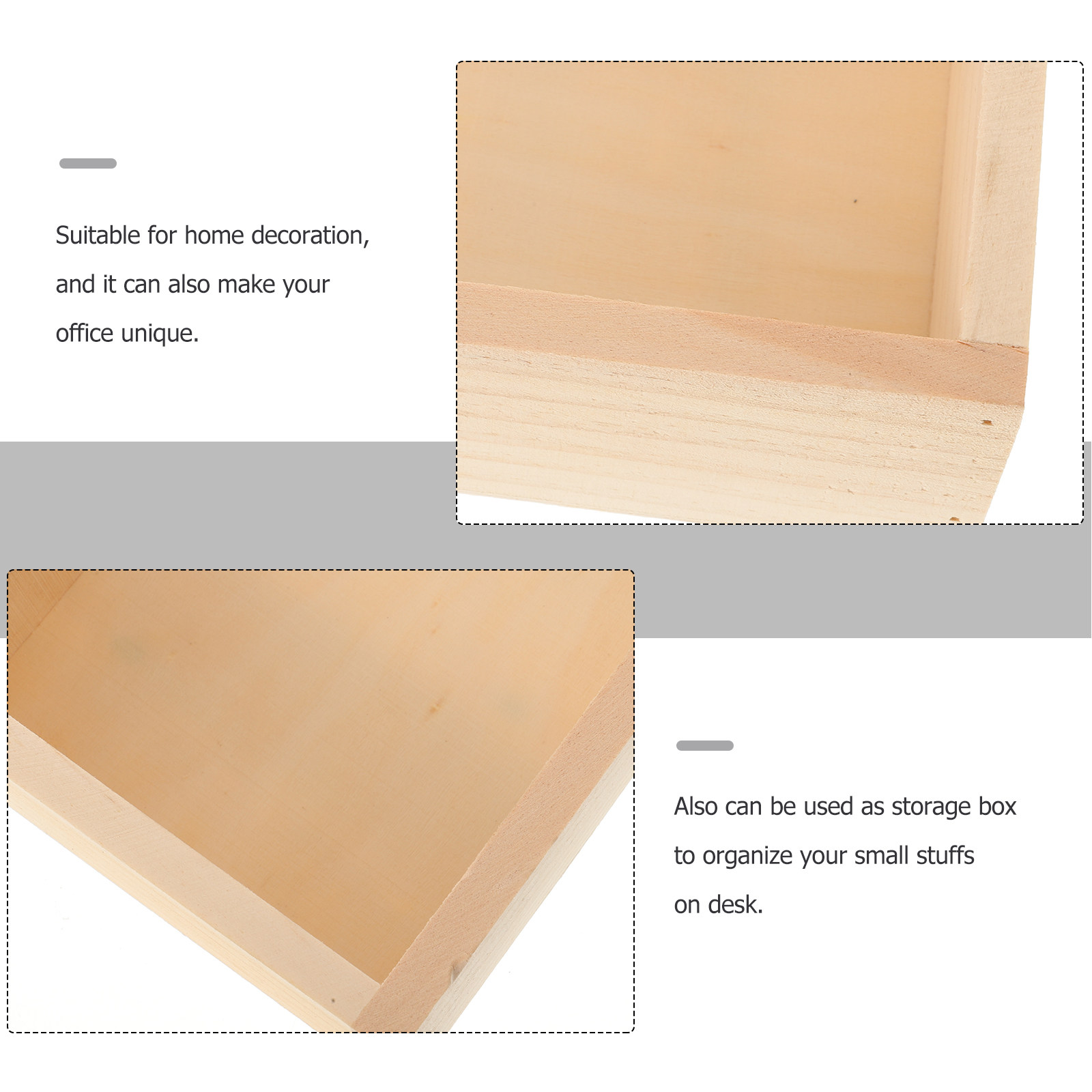 Premium Wooden Rectangular Flo - Home Office With Plants recensie en prijs