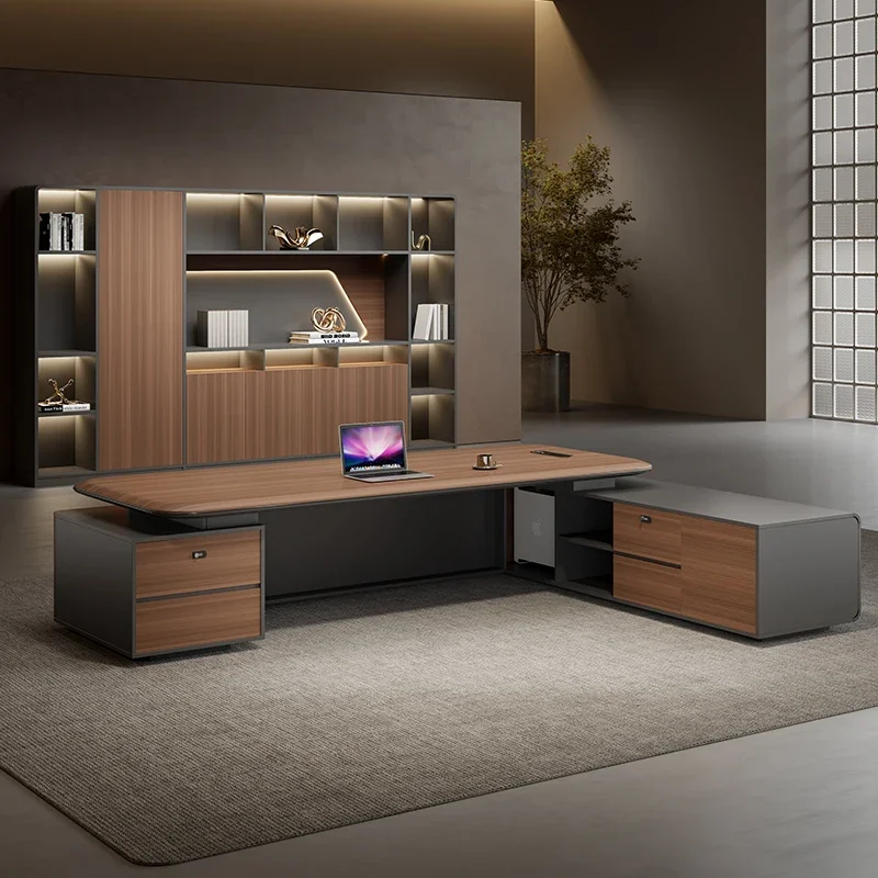 Home Office Writing Desk Moder - Home Office L Shaped Desk recensie en prijs