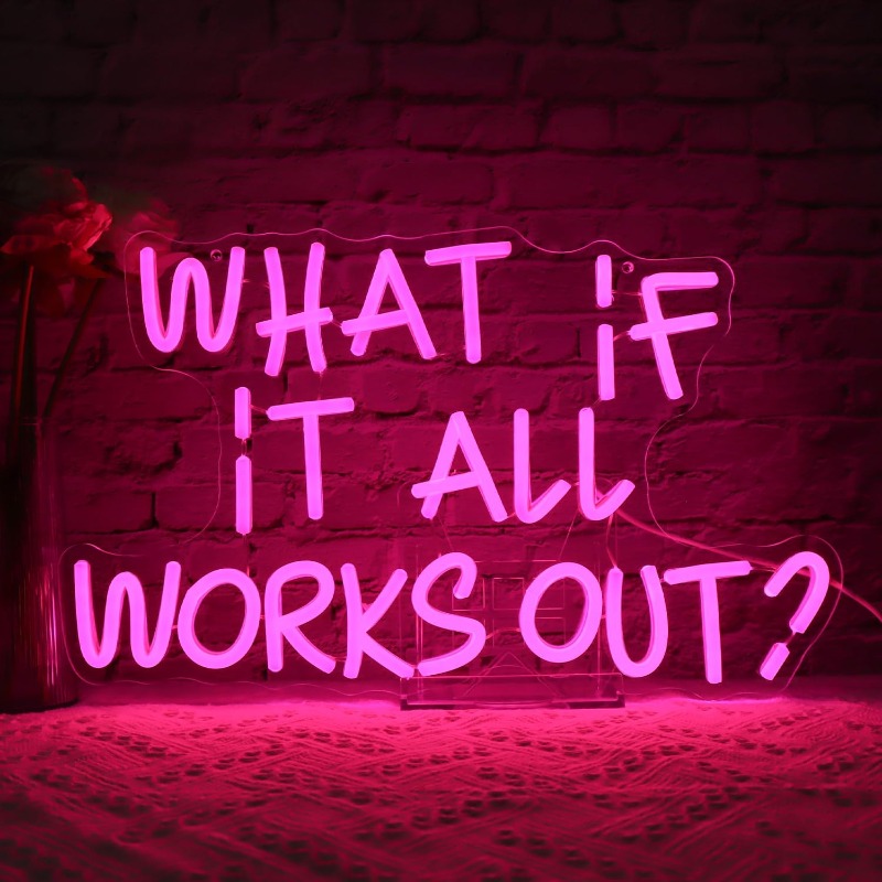 What If It All Works Out Neon  - Home Office What Is It recensie en prijs
