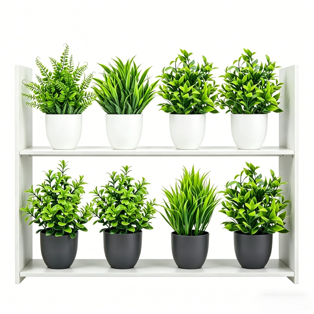 4pcs/set Mini Artificial Plant - Home Office Word recensie en prijs