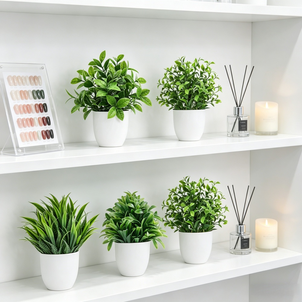 4pcs/set Mini Artificial Plant - Home Office Word recensie en prijs