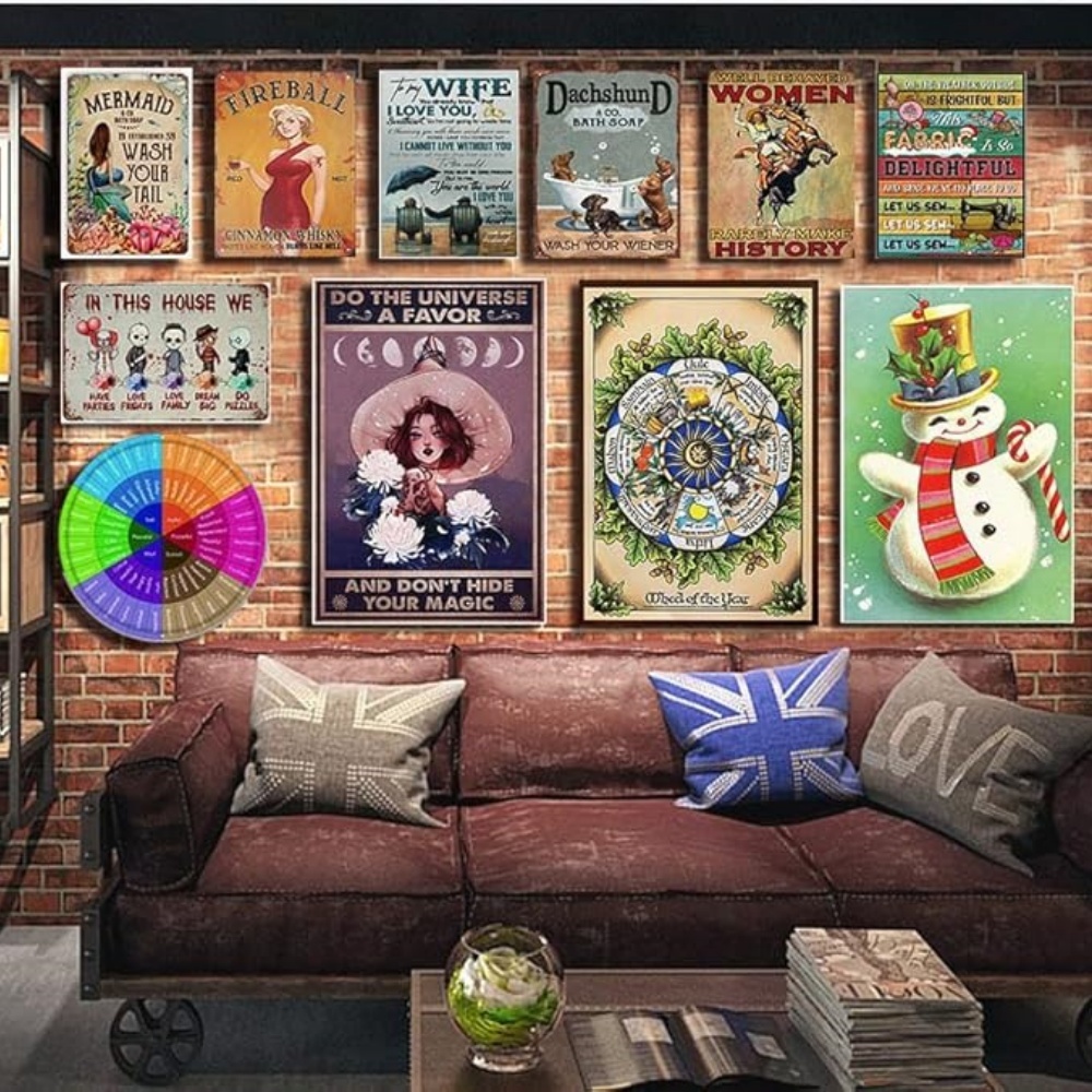 Vintage Metal Sign What If It  - Home Office What Is It recensie en prijs