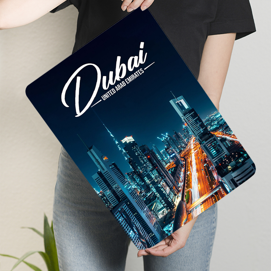 Dubai Skyline Night View Metal - Home Office Dubai recensie en prijs